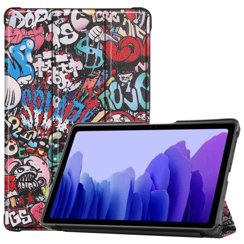 Smart Sak Samsung Galaxy Tab A7 Forsterket Graffiti