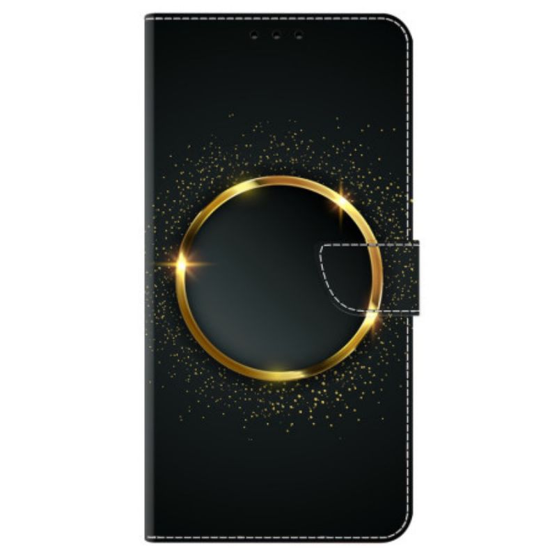 Folio Deksel Honor X9b / Magic 6 Lite Gylden Ring