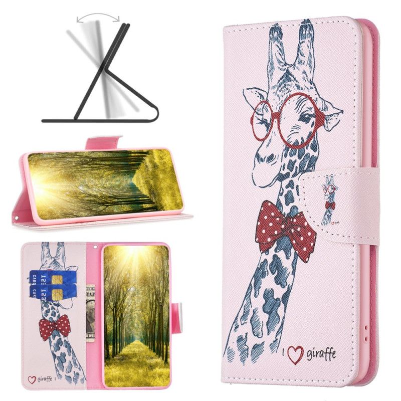 Folio Deksel Honor X9b / Magic 6 Lite Intello Giraffe