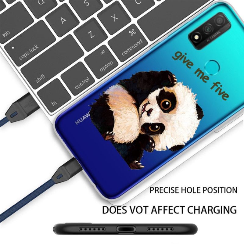 Deksel Huawei P Smart 2020 Gjennomsiktig Panda Gi Meg Fem