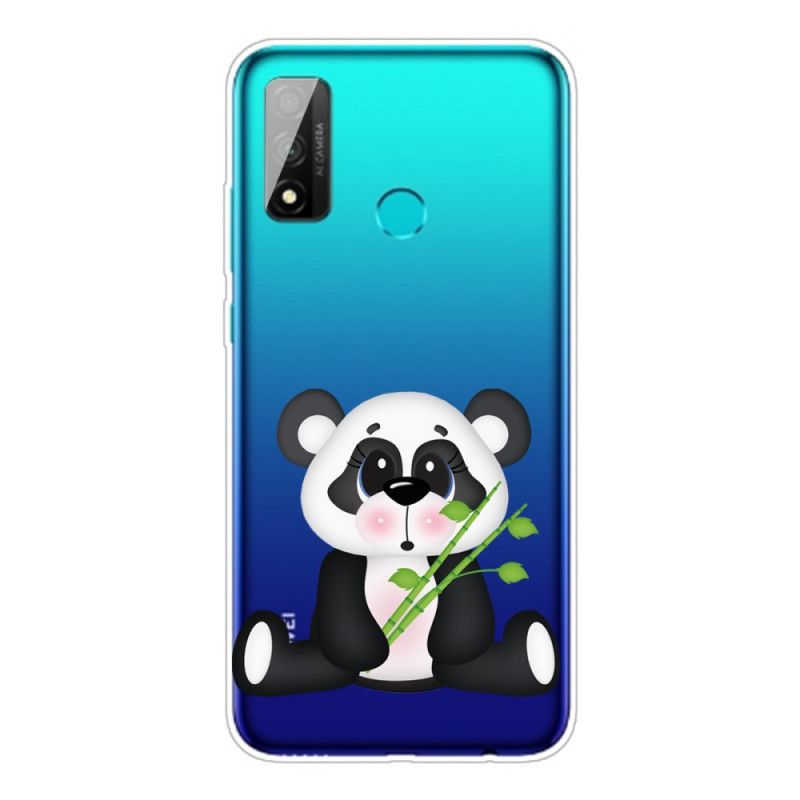 Deksel Huawei P Smart 2020 Gjennomsiktig Trist Panda