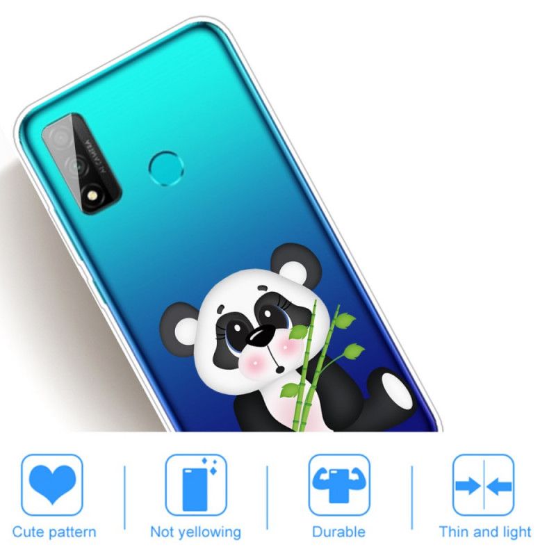 Deksel Huawei P Smart 2020 Gjennomsiktig Trist Panda