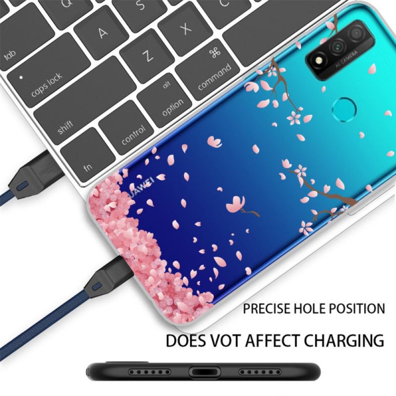 Deksel Huawei P Smart 2020 Mobildeksel Blomstrende Grener