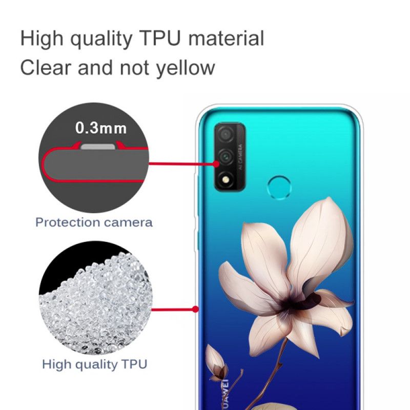 Deksel Huawei P Smart 2020 Mobildeksel Gammel Roseblomst