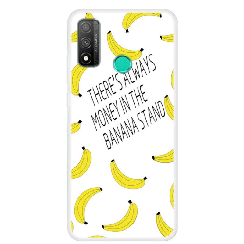 Deksel Huawei P Smart 2020 Mobildeksel Gjennomsiktige Bananpenger