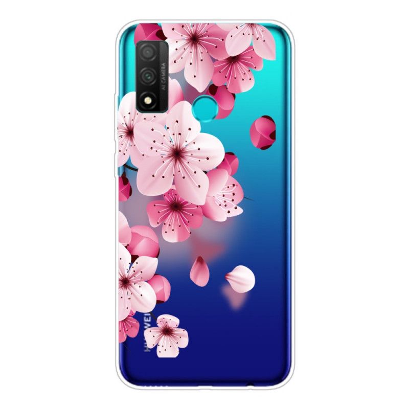 Deksel Huawei P Smart 2020 Store Rosa Blomster