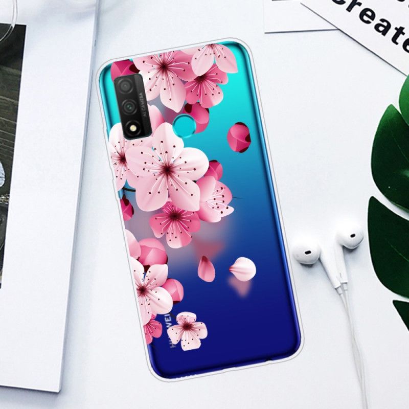 Deksel Huawei P Smart 2020 Store Rosa Blomster