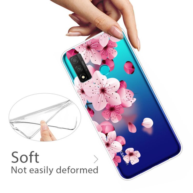 Deksel Huawei P Smart 2020 Store Rosa Blomster