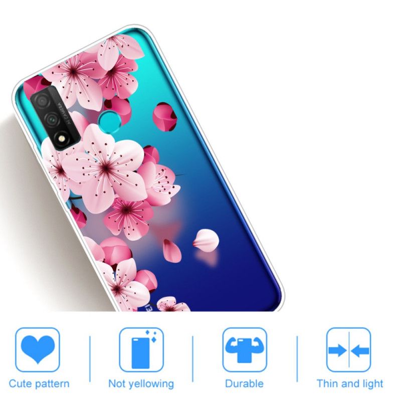 Deksel Huawei P Smart 2020 Store Rosa Blomster