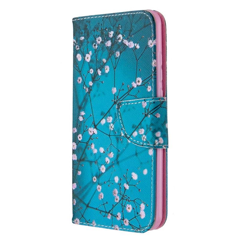 Folio Deksel for Huawei P Smart 2020 Blomstrende Tre