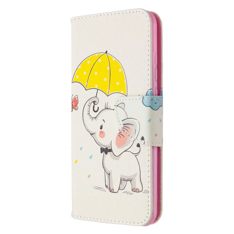 Folio Deksel for Huawei P Smart 2020 Elefant