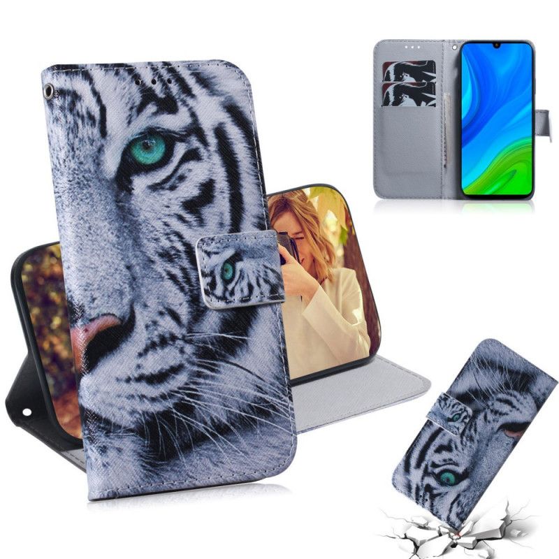 Folio Deksel for Huawei P Smart 2020 Tigeransikt