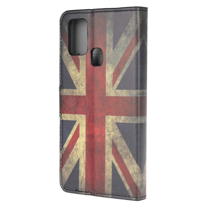 Folio Deksel Huawei P Smart 2020 Englands Flagg Beskyttelse