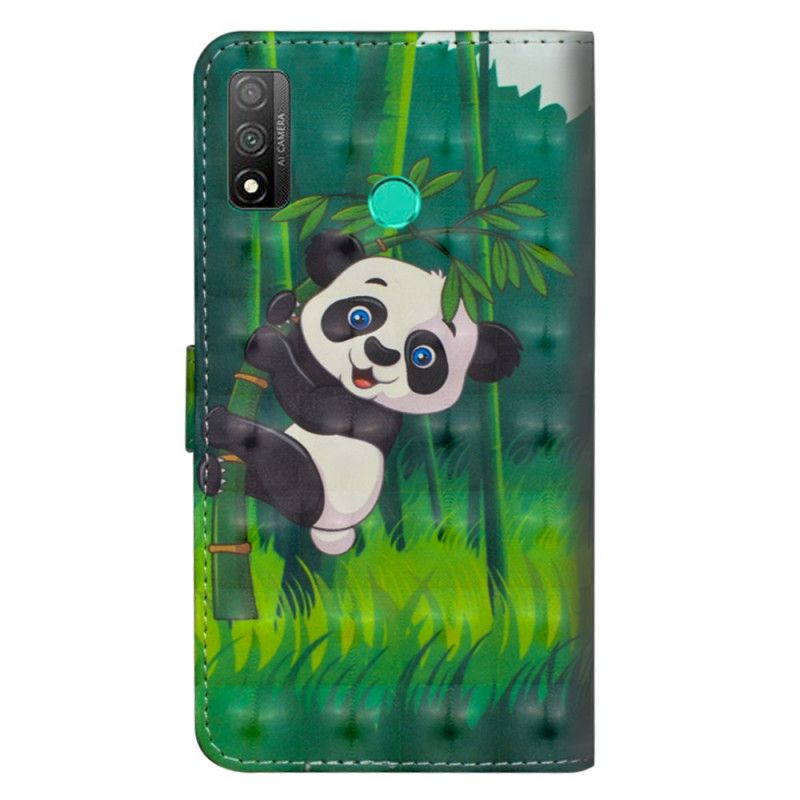 Folio Deksel Huawei P Smart 2020 Panda Og Bambus