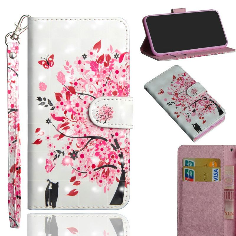 Folio Deksel Huawei P Smart 2020 Rosa Tre