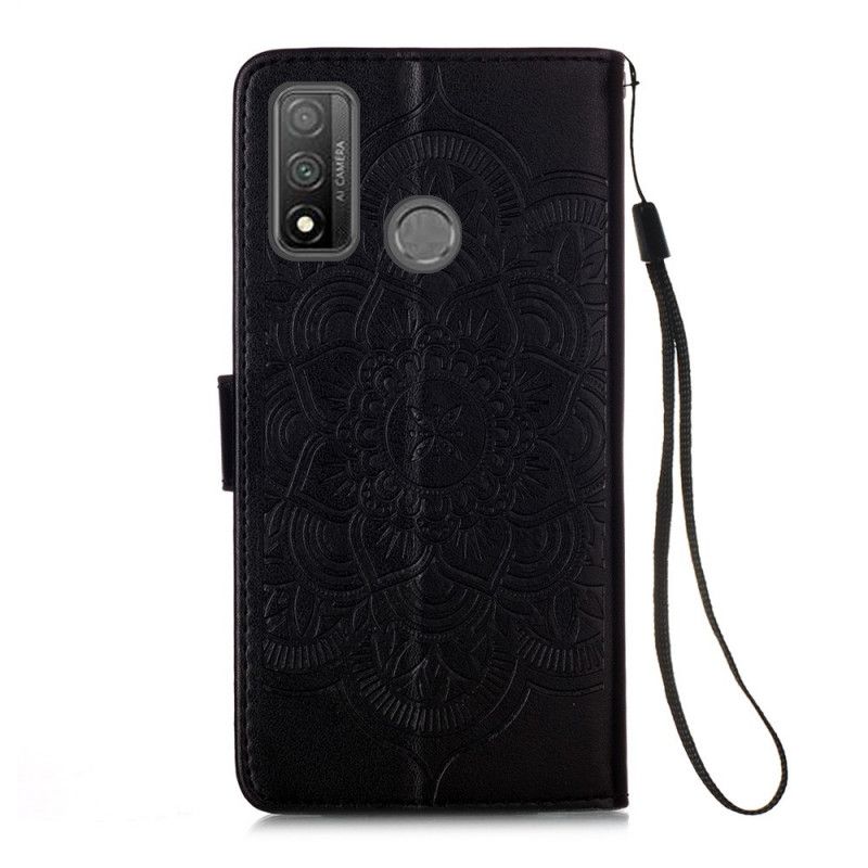 Folio Deksel Huawei P Smart 2020 Svart Dreamcatcher-Trykk Og Tanga