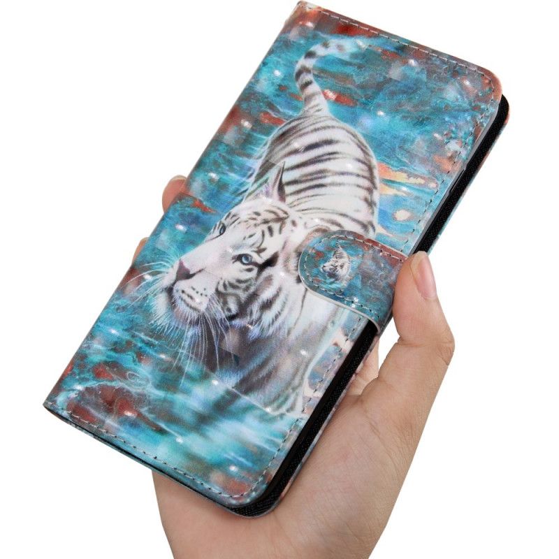 Folio Deksel Huawei P Smart 2020 Tiger I Vannet