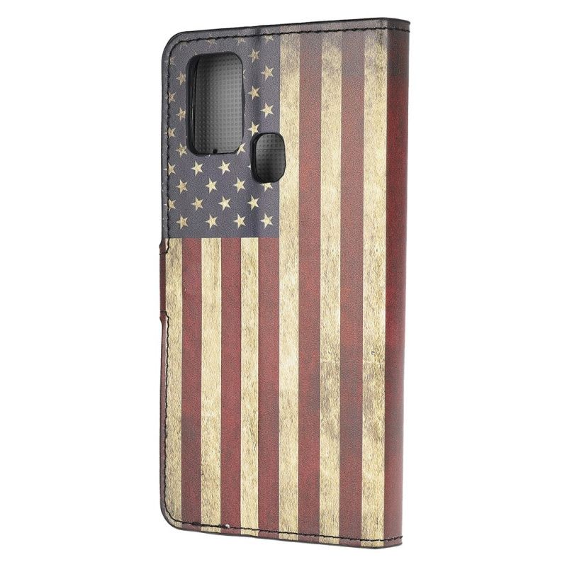 Folio Deksel Huawei P Smart 2020 Usa Flagg