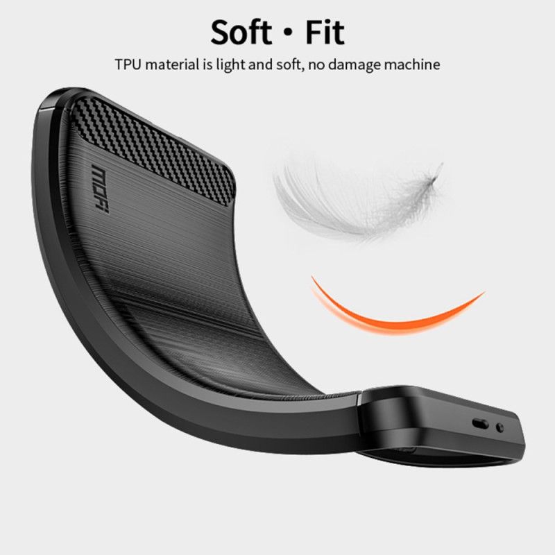 Deksel Xiaomi 14t Mobildeksel Børstet Karbonfiber