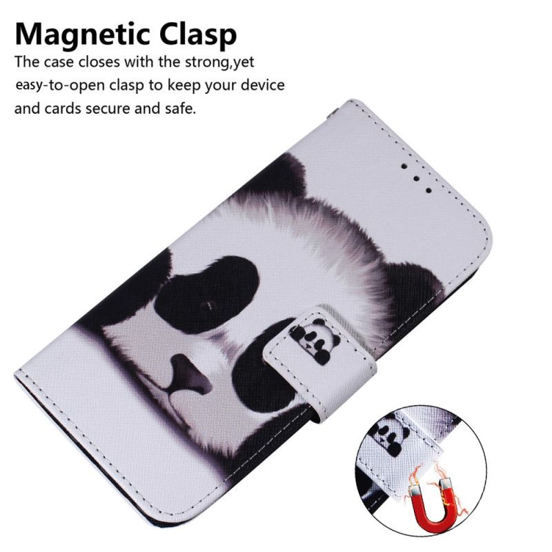 Lærdeksel Folio Deksel Xiaomi 14t Panda