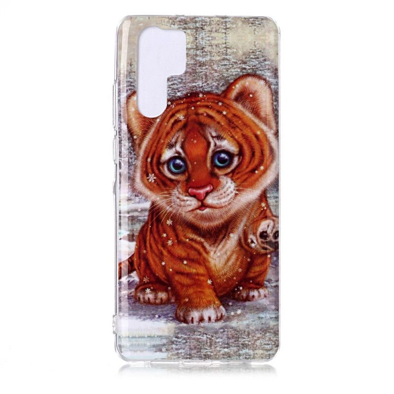 Deksel for Huawei P30 Pro Baby Tiger