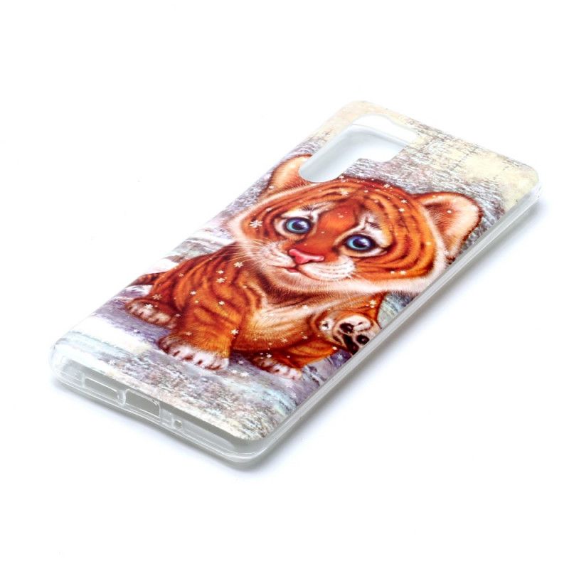 Deksel for Huawei P30 Pro Baby Tiger