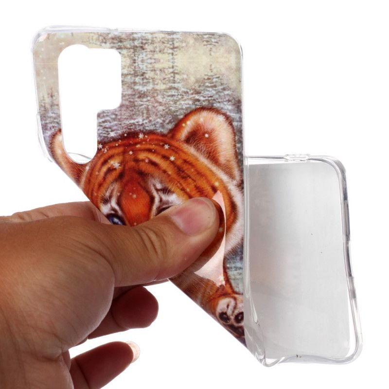 Deksel for Huawei P30 Pro Baby Tiger