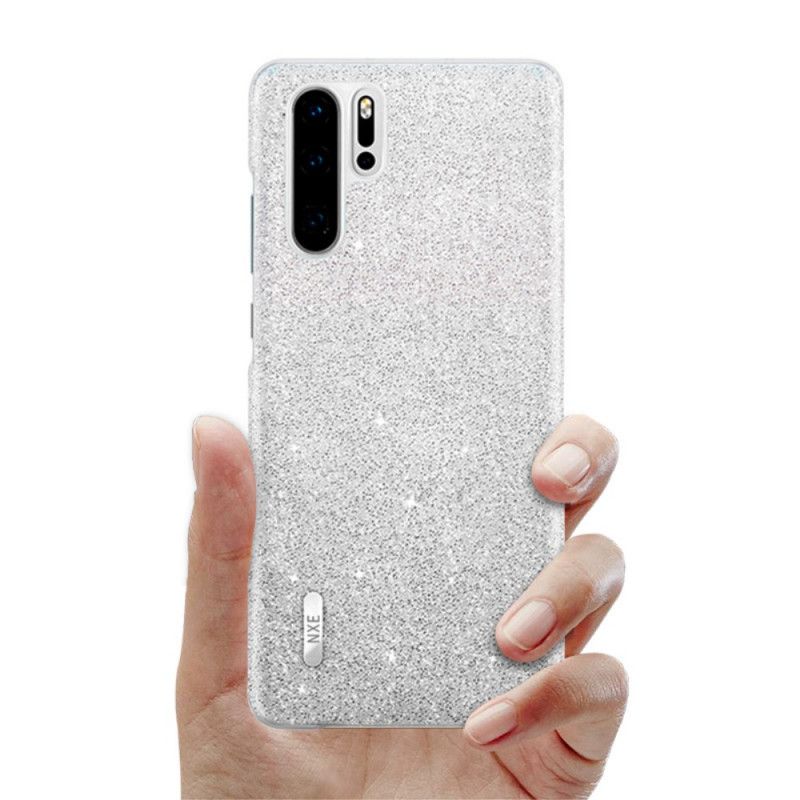 Deksel for Huawei P30 Pro Sølv X-Nivå Rhinestone