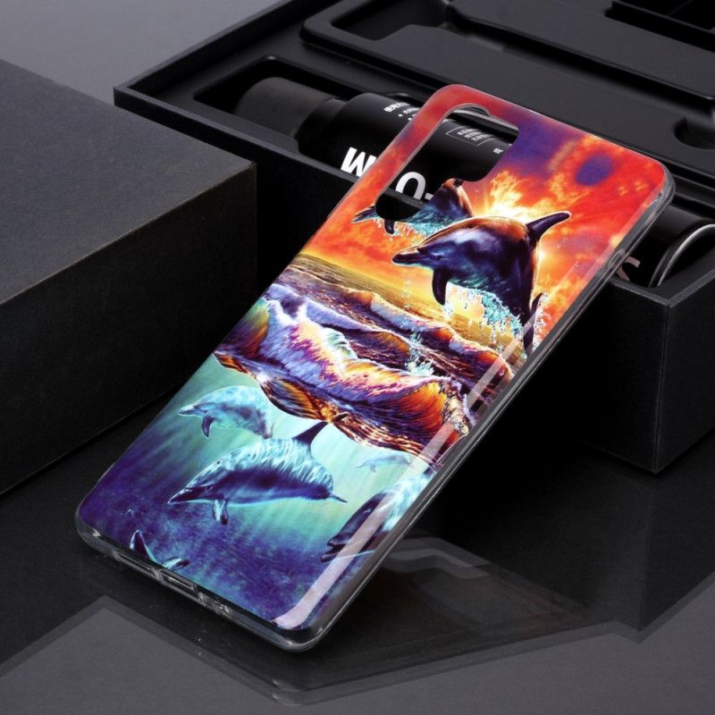 Deksel Huawei P30 Pro Mobildeksel Delfiner I Naturen