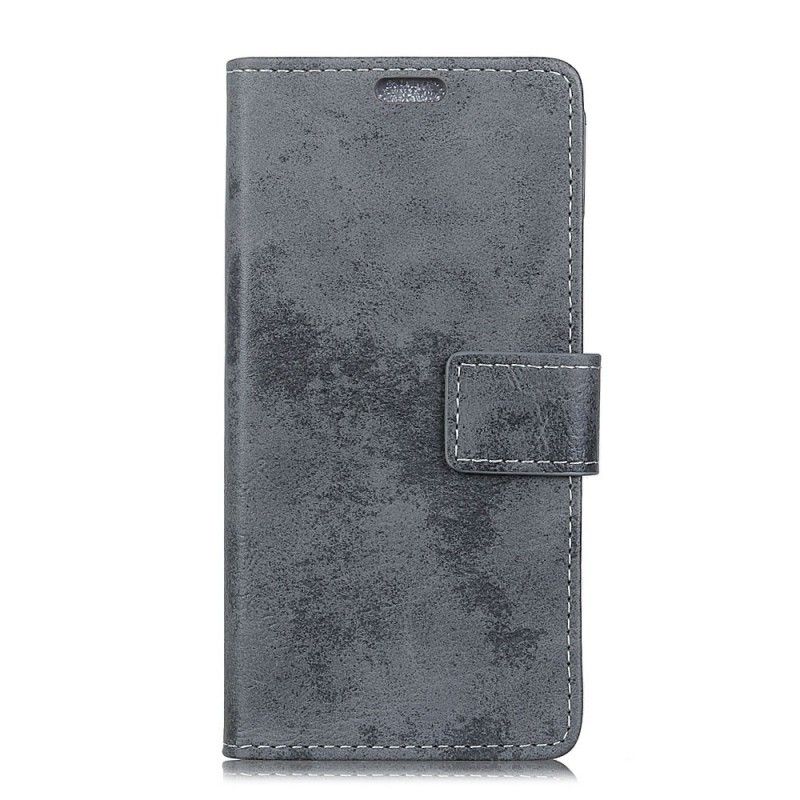 Folio Deksel Huawei P30 Pro Vintage Skinneffekt Anti-fall