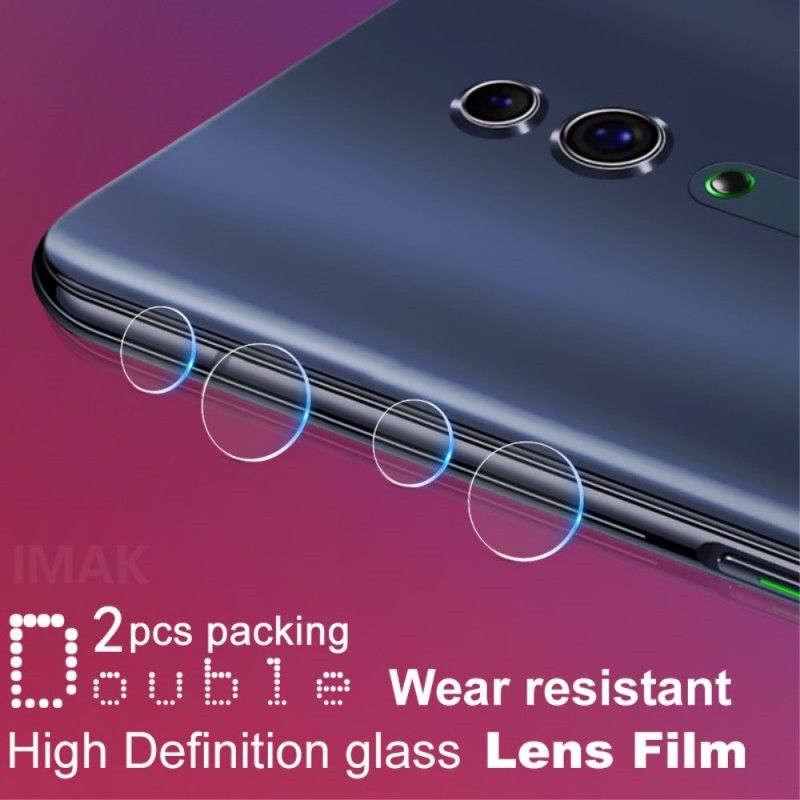 Herdet Glassbeskyttelse For Oppo Reno Imak-Linse