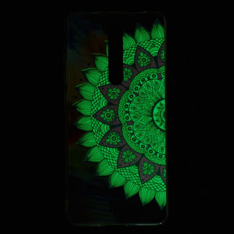 Deksel for Xiaomi Mi 9T / Mi 9T Pro Fluorescerende Mandala