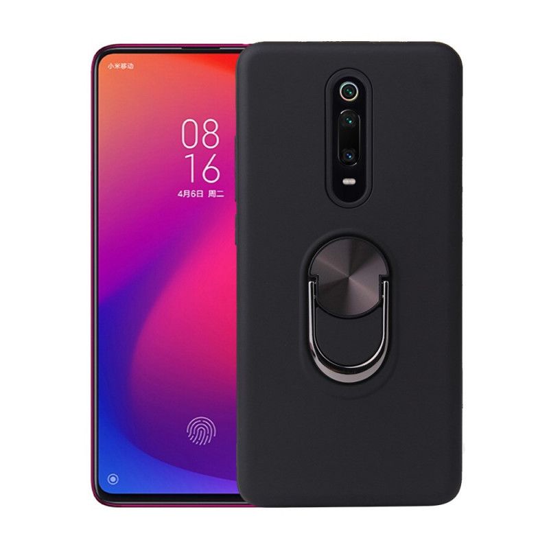 Deksel for Xiaomi Mi 9T / Mi 9T Pro Svart Avtakbar Med Støttering