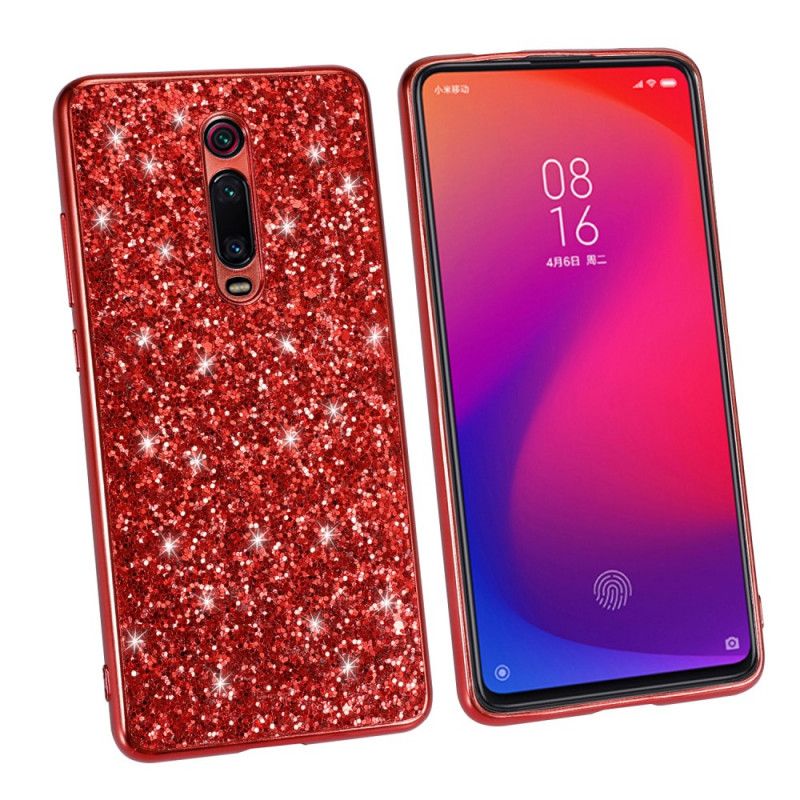 Deksel for Xiaomi Mi 9T / Mi 9T Pro Svart Jeg Er Glitter