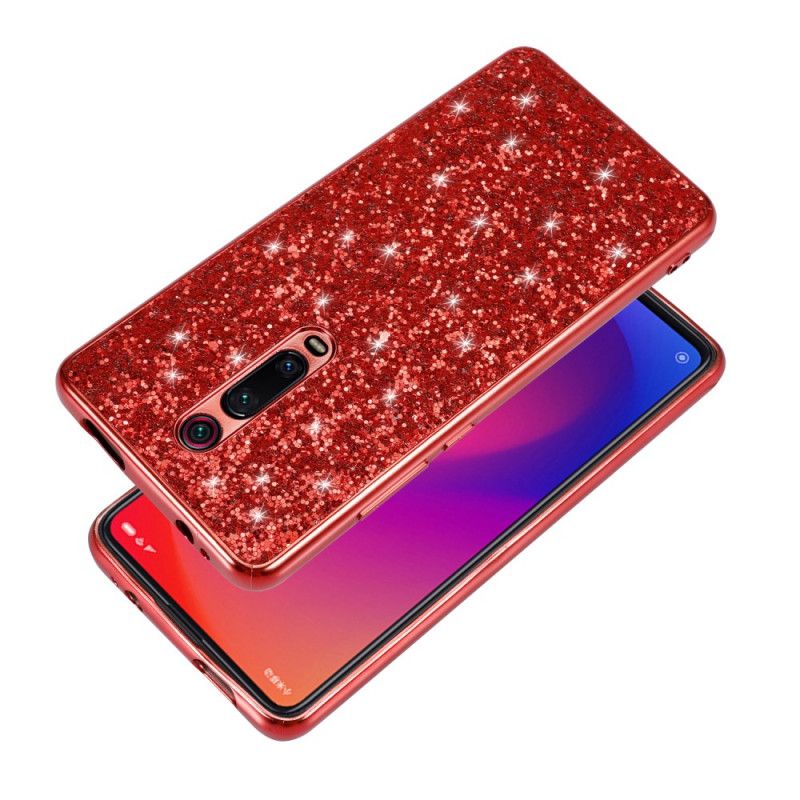 Deksel for Xiaomi Mi 9T / Mi 9T Pro Svart Jeg Er Glitter