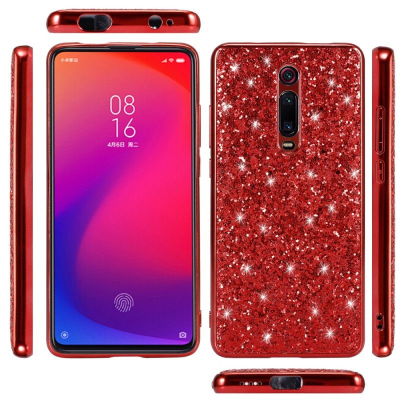 Deksel for Xiaomi Mi 9T / Mi 9T Pro Svart Jeg Er Glitter