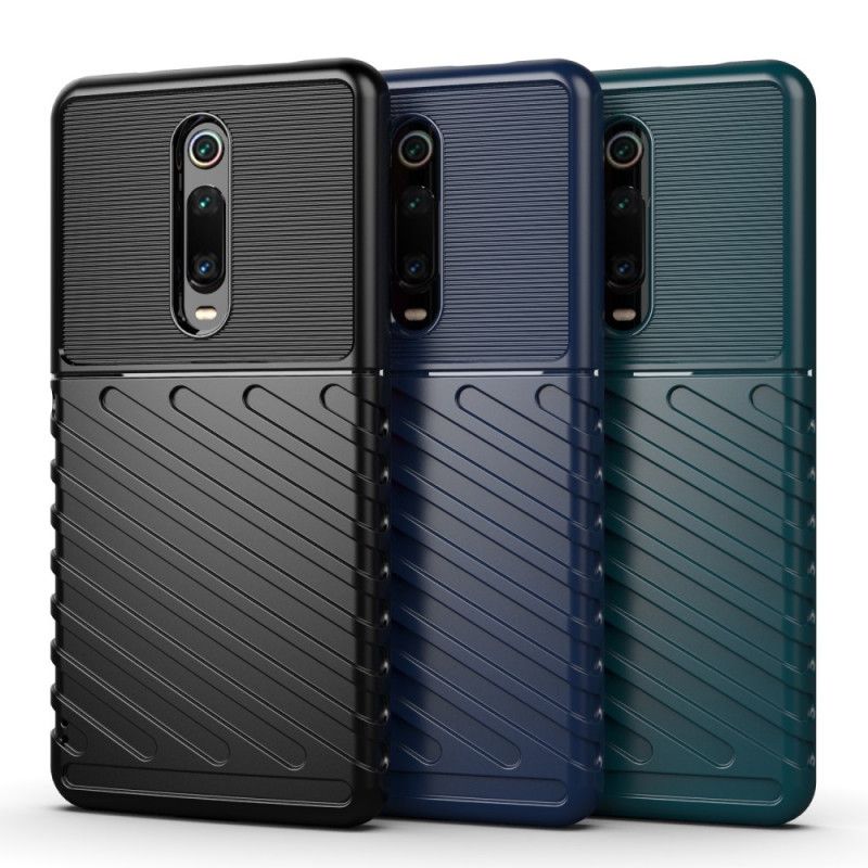 Deksel for Xiaomi Mi 9T / Mi 9T Pro Svart Tordenserie