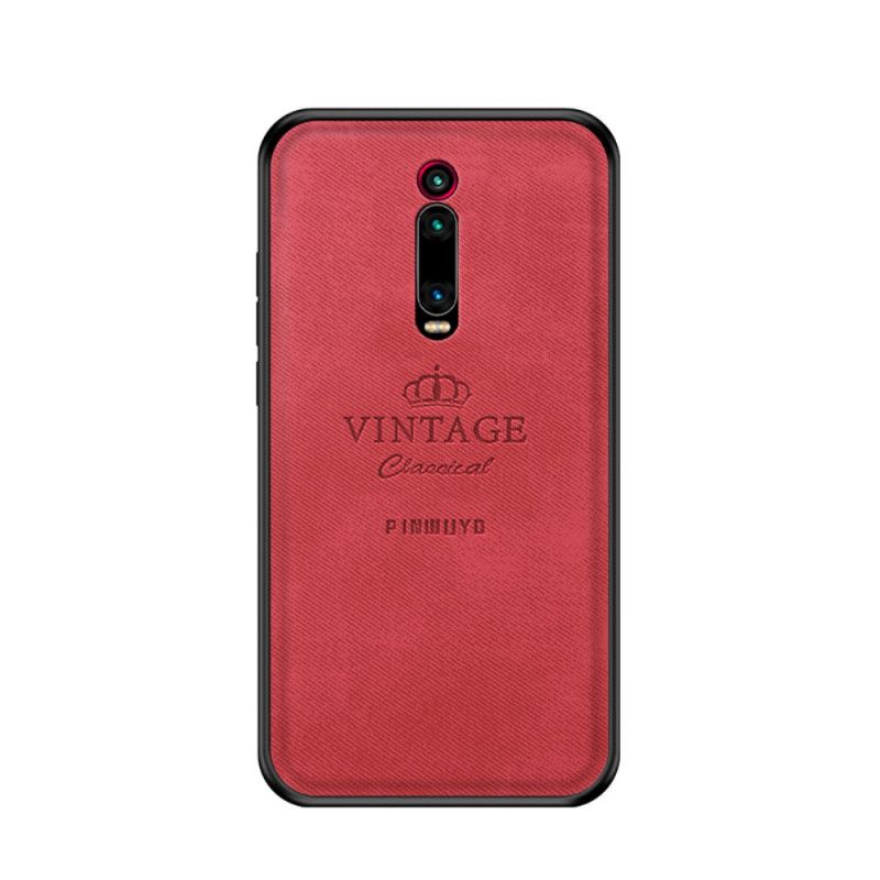 Deksel Xiaomi Mi 9T / Mi 9T Pro Grå Hederlig Vintage Pinwuyo Anti-fall