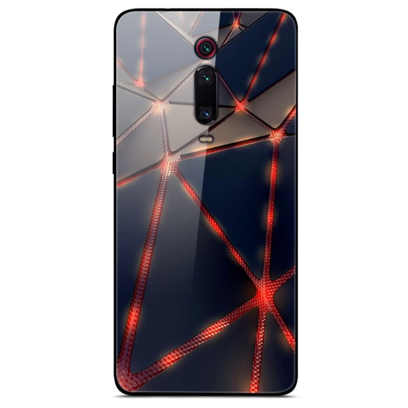 Deksel Xiaomi Mi 9T / Mi 9T Pro Herdet Rødstråleglass