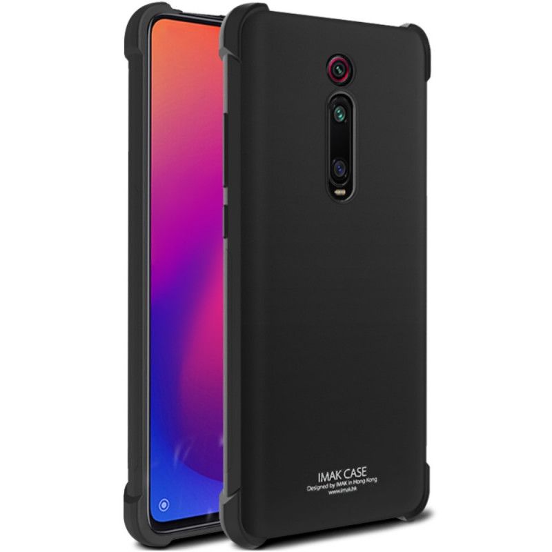 Deksel Xiaomi Mi 9T / Mi 9T Pro Svart Med Imak Skjermfilm Beskyttelse