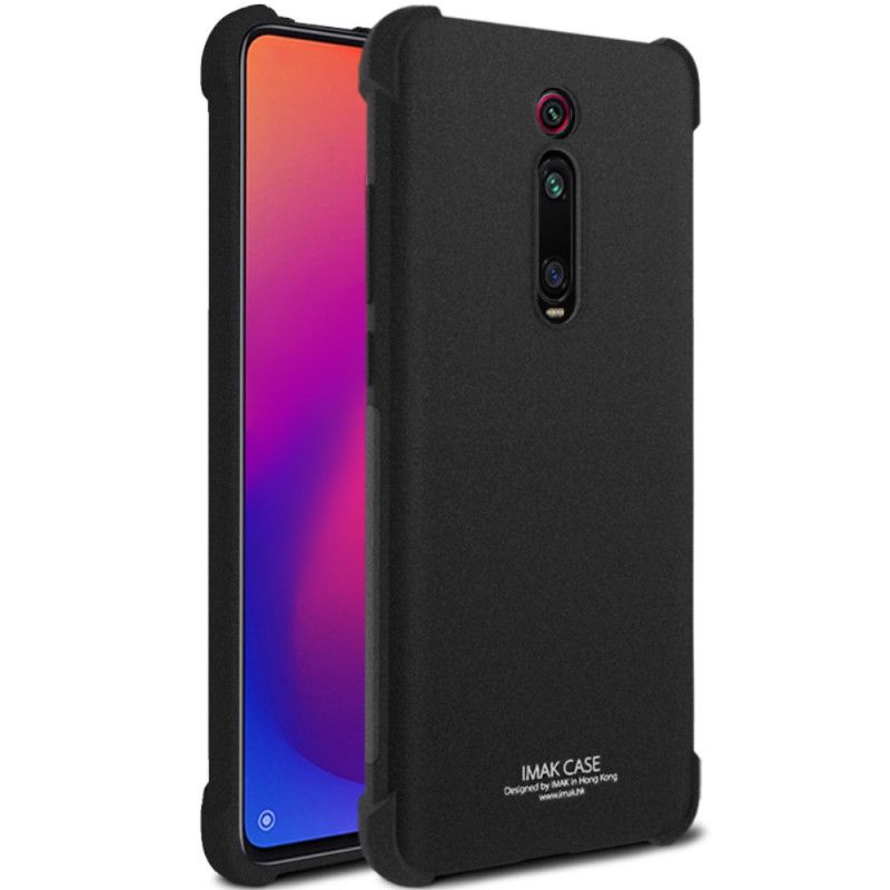 Deksel Xiaomi Mi 9T / Mi 9T Pro Svart Med Imak Skjermfilm Beskyttelse