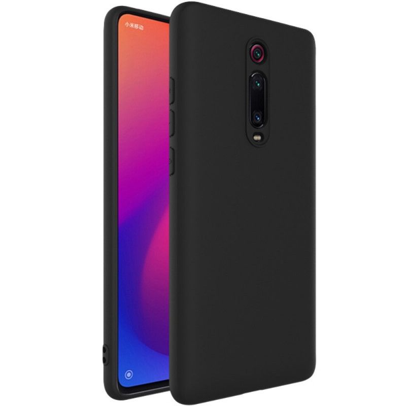 Deksel Xiaomi Mi 9T / Mi 9T Pro Svart Mobildeksel Frostet Imak