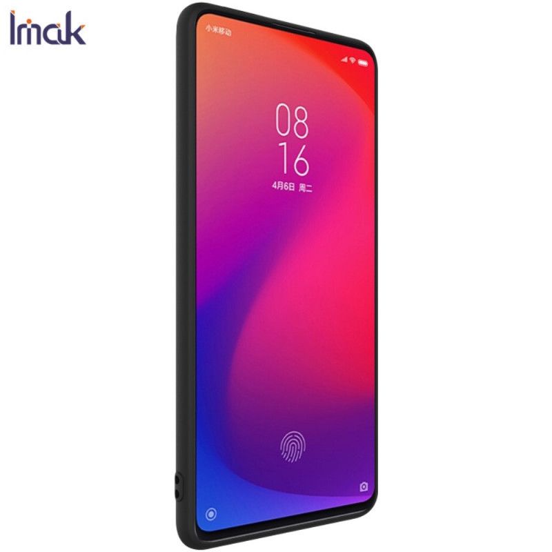 Deksel Xiaomi Mi 9T / Mi 9T Pro Svart Mobildeksel Frostet Imak