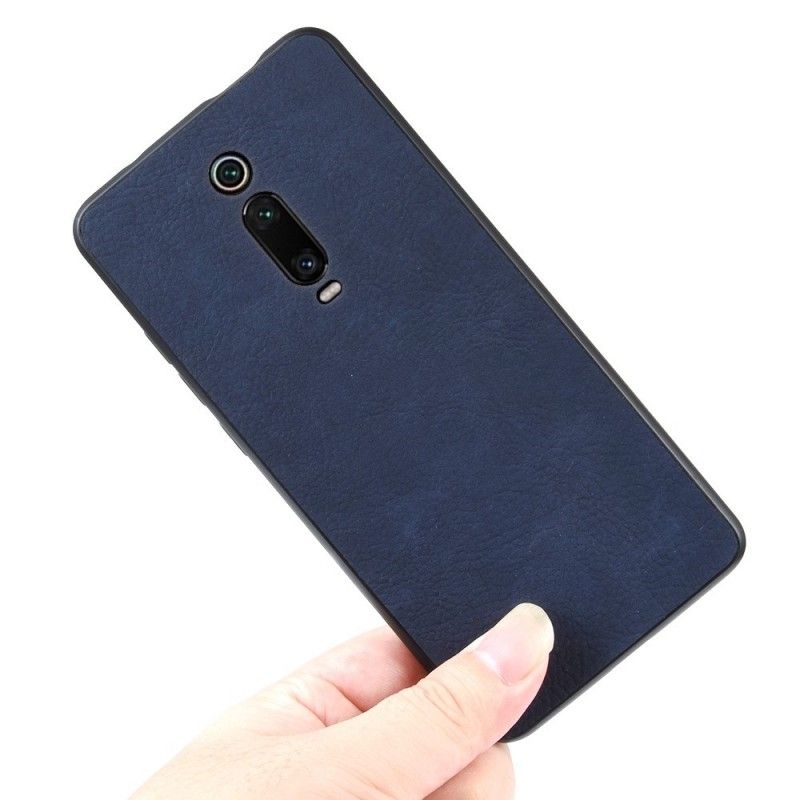 Deksel Xiaomi Mi 9T / Mi 9T Pro Svart Vintage Look Skinneffekt