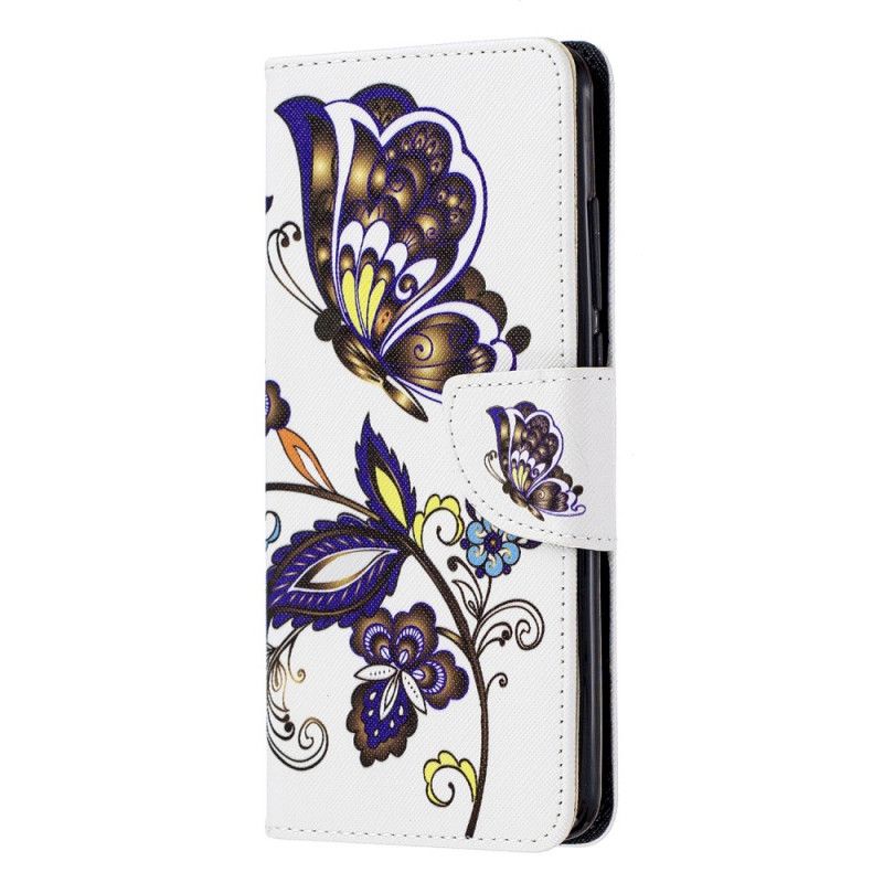 Folio Deksel for Xiaomi Mi 9T / Mi 9T Pro Sommerfugl Tatovering