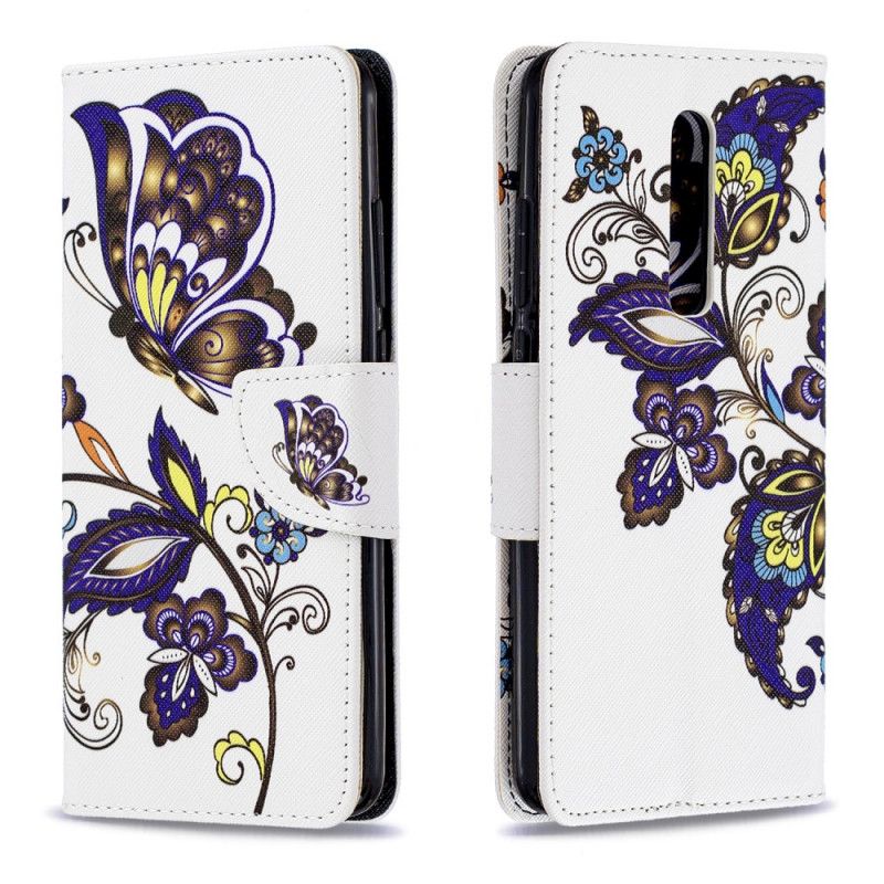 Folio Deksel for Xiaomi Mi 9T / Mi 9T Pro Sommerfugl Tatovering