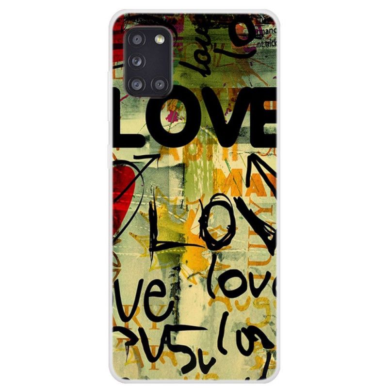 Deksel for Samsung Galaxy A31 Kjærlighet Og Kjærlighet