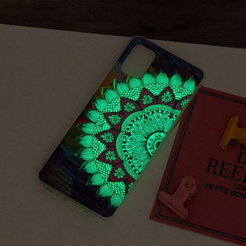 Deksel Samsung Galaxy A31 Fluorescerende Mandala