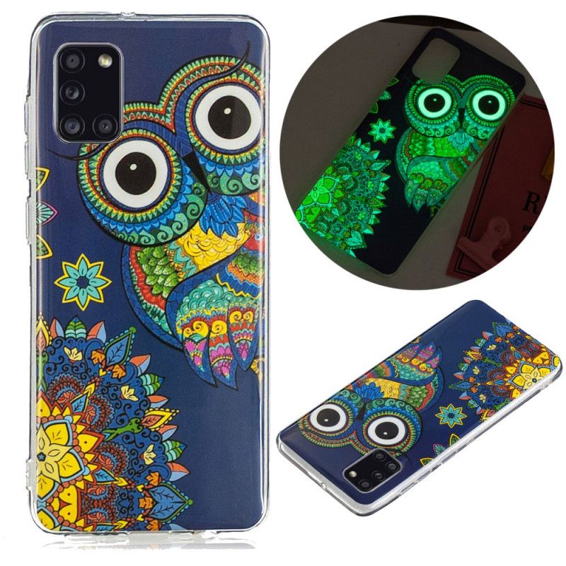 Deksel Samsung Galaxy A31 Fluorescerende Mandalaugle