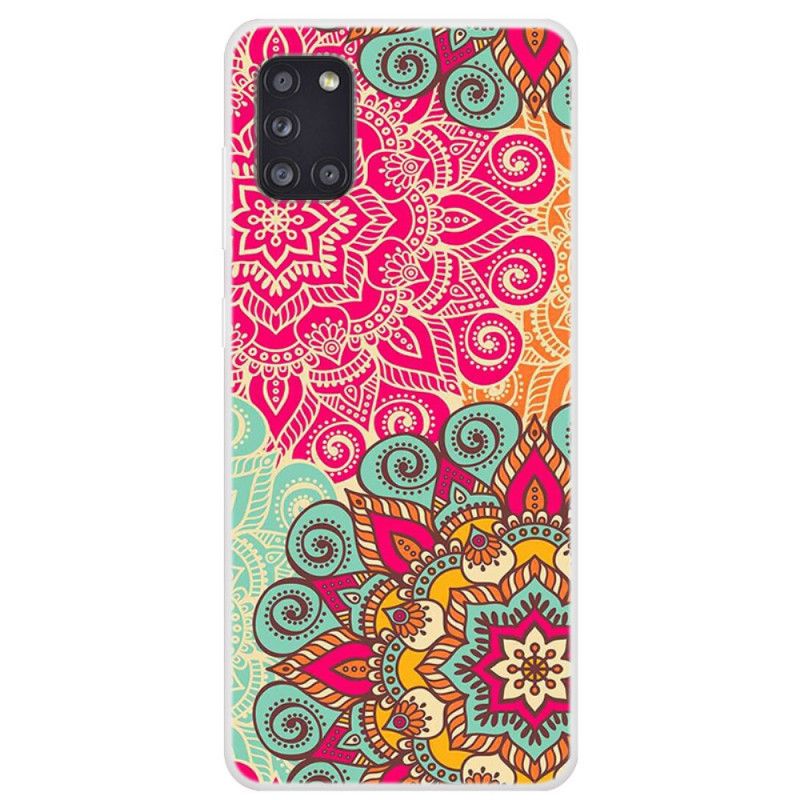 Deksel Samsung Galaxy A31 Magenta Mandala Trend